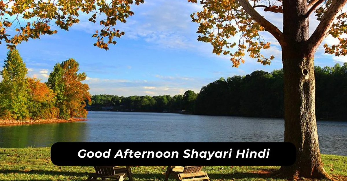 Good Afternoon Shayari Hindi