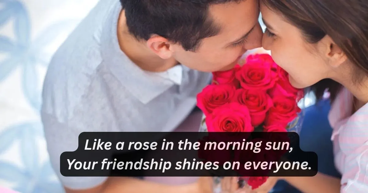 romantic rose shayari in english