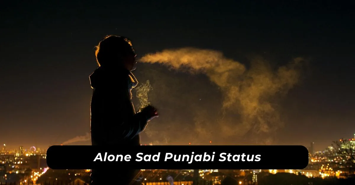 Alone Sad Punjabi Status
