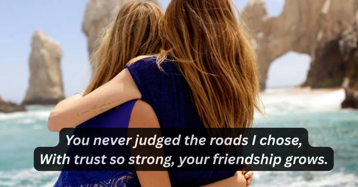 New 75+ Trust Friendship Shayari in English 4 Best friend shayari in english
