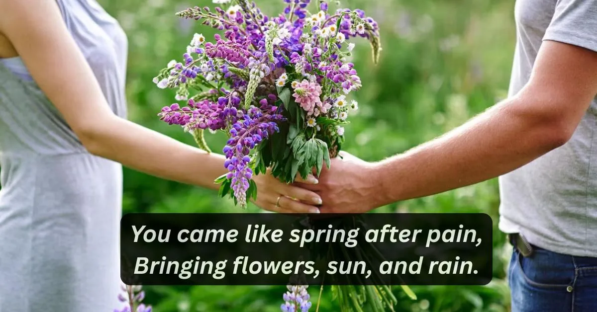 Life flower shayari in english