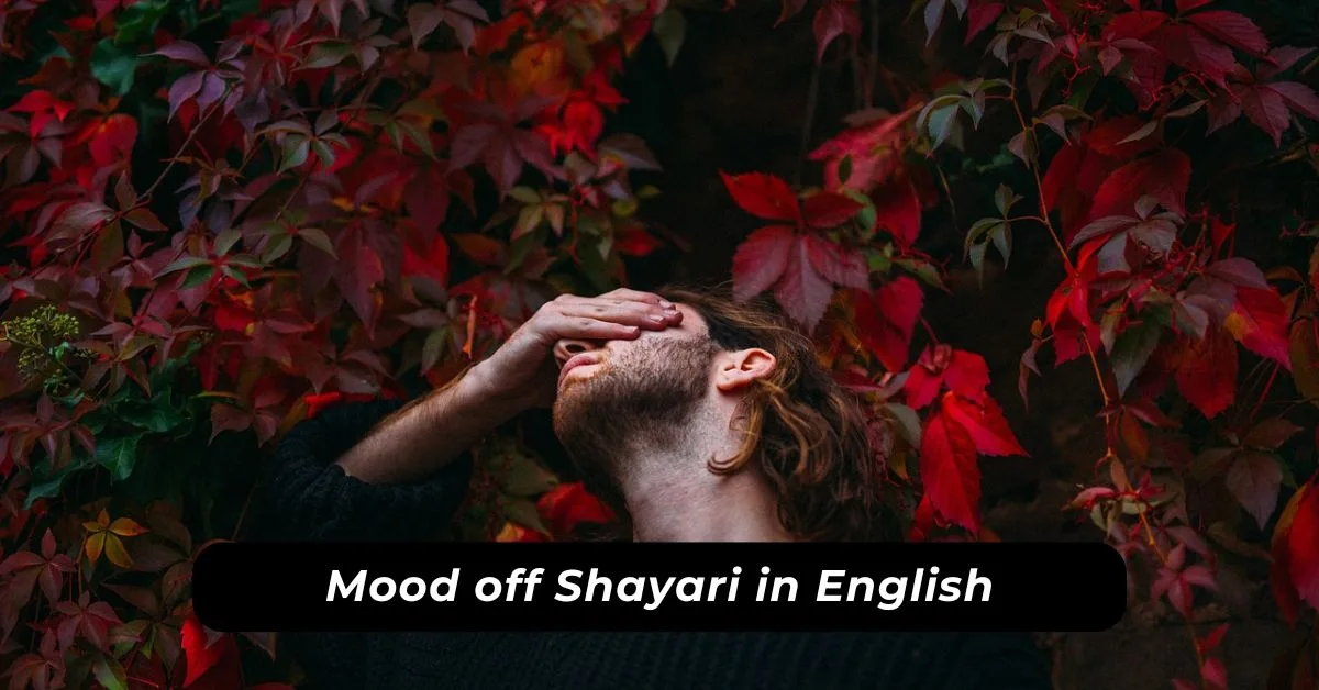 Mood off Shayari in English