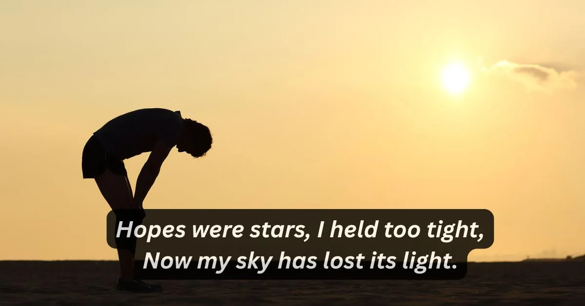 Sad shayari in english for life
