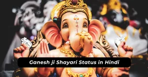 Ganesh ji Status